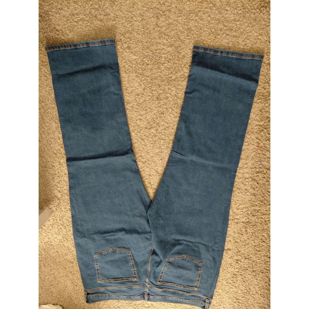 Men's George Denim Blue Jeans Regular Straight Leg 44x32 NWT